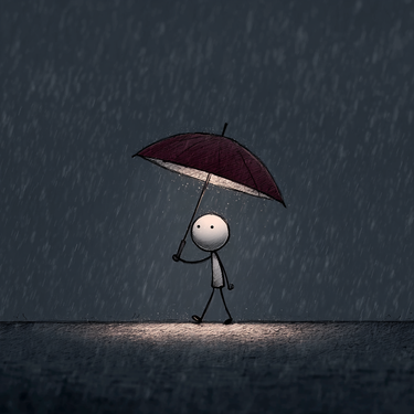 Regenspaziergang